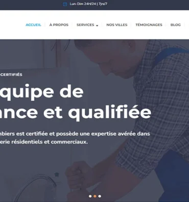 Refonte-du-site-wseb-de-plombiers-Local-Loiret-France